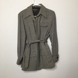 Banana Republic Long 100% Wool Jacket